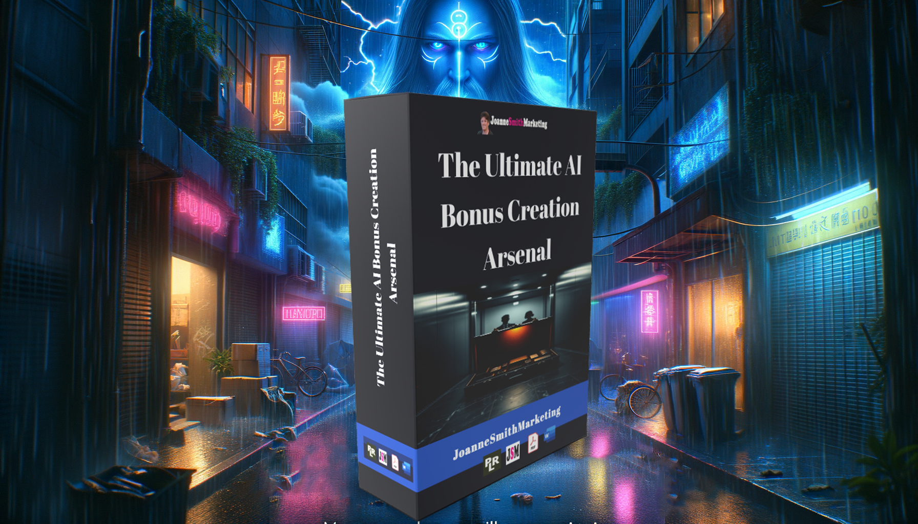 The Ultimate AI Bonus Creation Arsenal Banner.